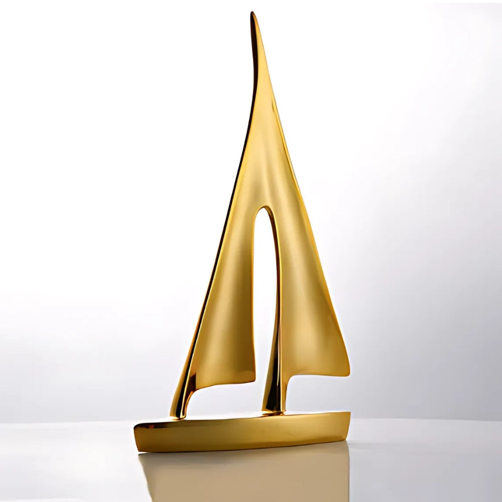 Variant image for Modern Nautical Sailboat Table Decoration – Minimalist Resin Centerpiece for Elegant Home Decor-2