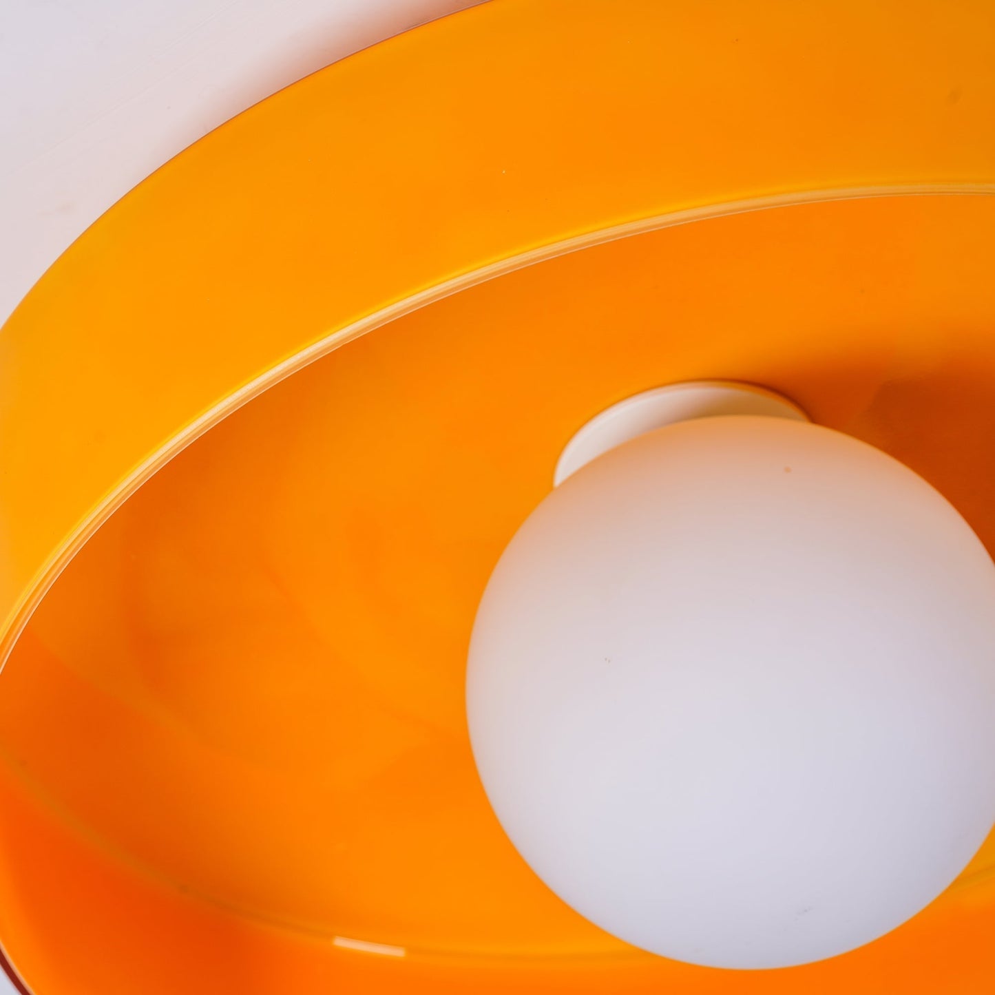 Glass Ceiling Light with Single Head – Nordic Wall Lamp for Hallway and Bedroom Ambience