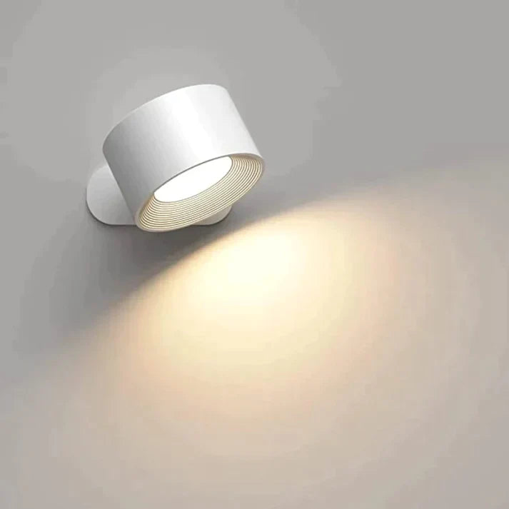 Wireless Rechargeable LED Wall Lamp – 360° Swivel Touch Control Wall Light for Indoor Use, Adjustable Brightness and Colors-1