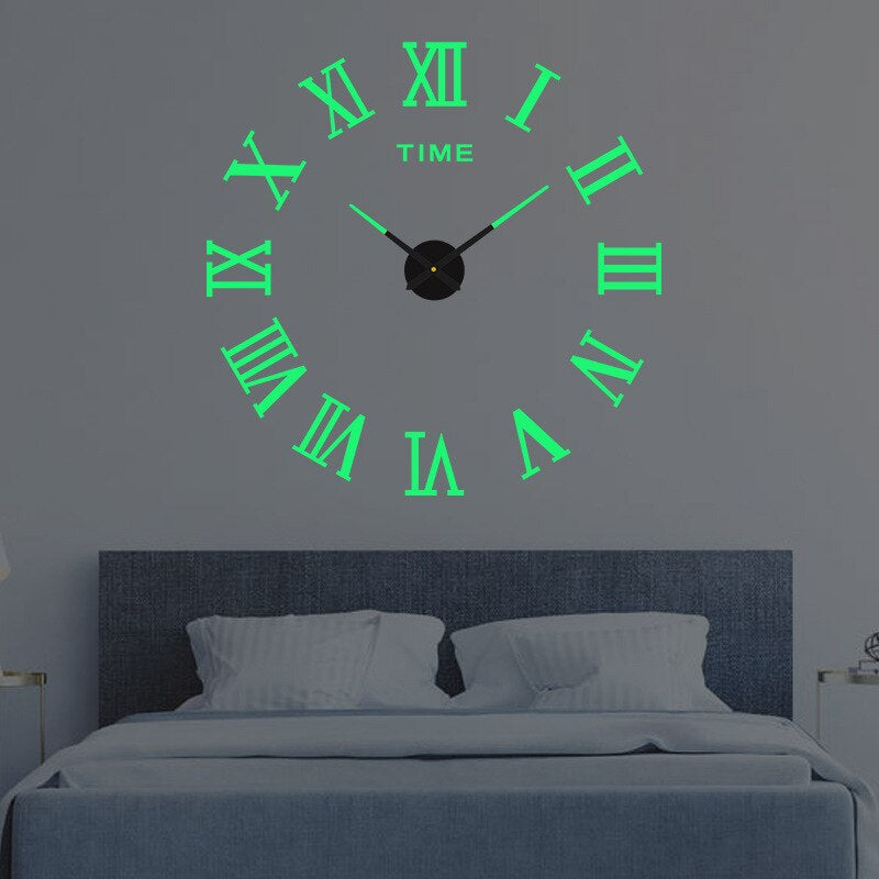 Variant image for Large Modern DIY Wall Clock with Customizable Design – Unique Home Decor for Every Space-13