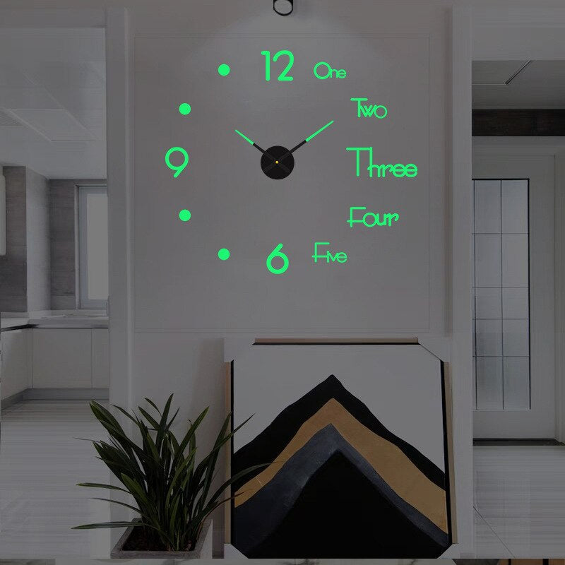 Variant image for Large Modern DIY Wall Clock with Customizable Design – Unique Home Decor for Every Space-17