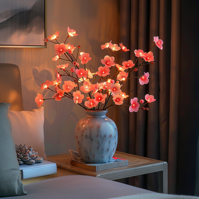 Fairy Light Olive Branch – Decorative LED String Lights for Home, Garden, and Event Decor