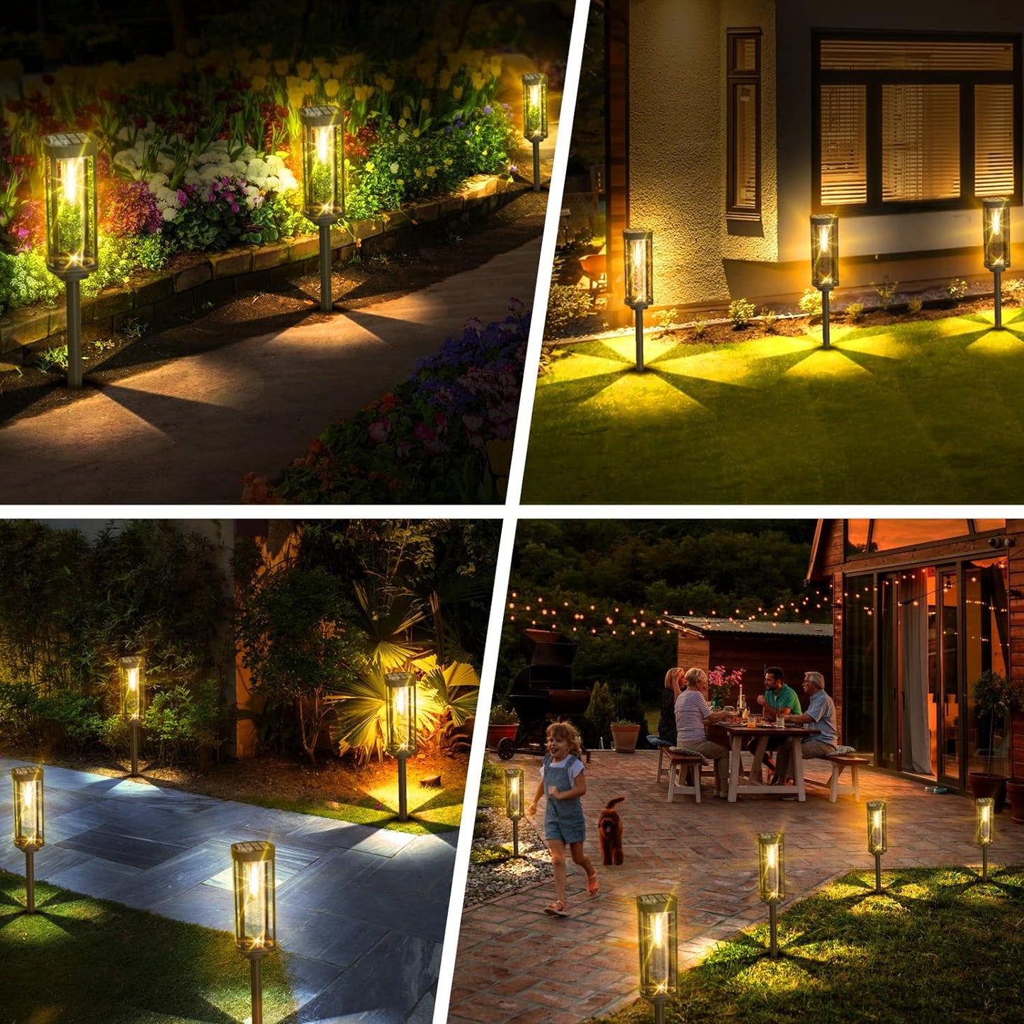Solar Hanging Lanterns with LED Lights – Eco-Friendly Outdoor Decor for Garden and Patio