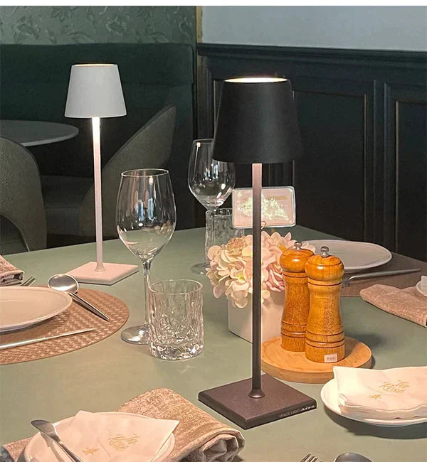 Cordless Rechargeable LED Table Lamp – Touch Control, 28-Hour Battery Life, Indoor & Outdoor Use, Elegant Design for Living Room-6