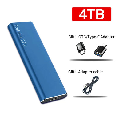 CloudCore – 4TB USB-C External Storage Solution | Plug & Play Ready