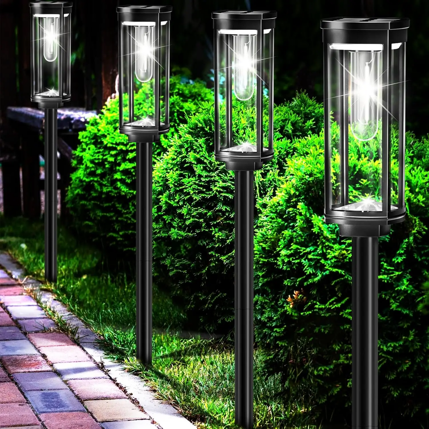 Solar Hanging Lanterns with LED Lights – Eco-Friendly Outdoor Decor for Garden and Patio