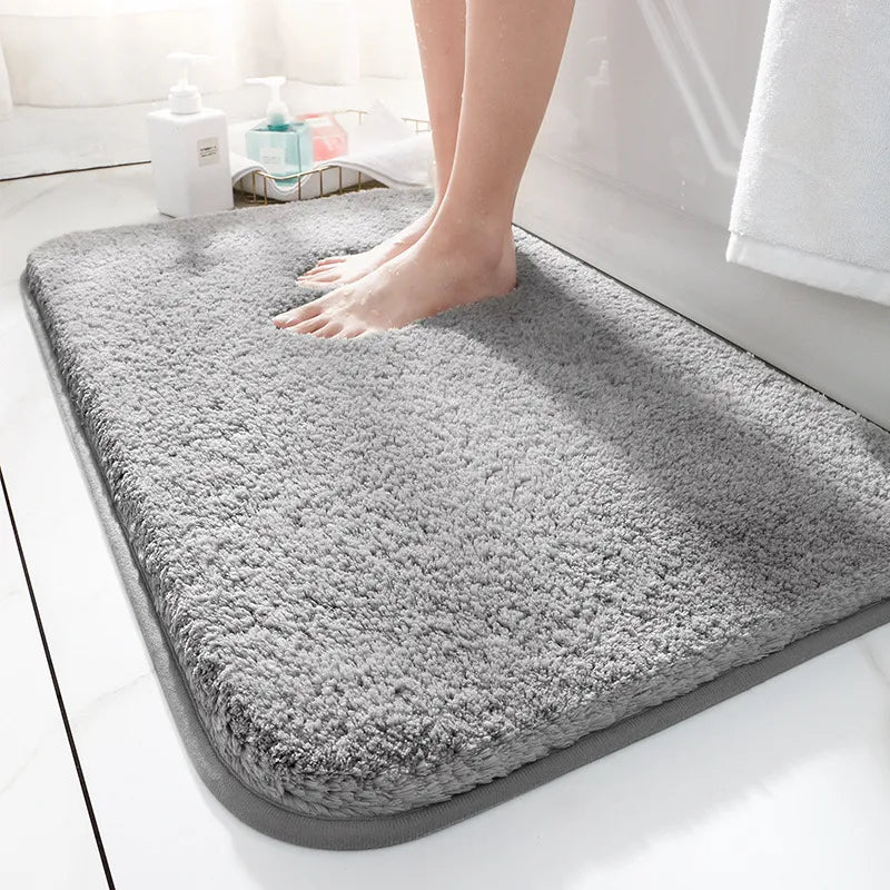 Ultra-Plush Non-Slip Bath Mat – High-Density Microfiber Bathroom Rug, Multiple Sizes Available-5