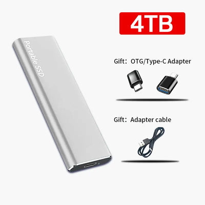 CloudCore – 4TB USB-C External Storage Solution | Plug & Play Ready