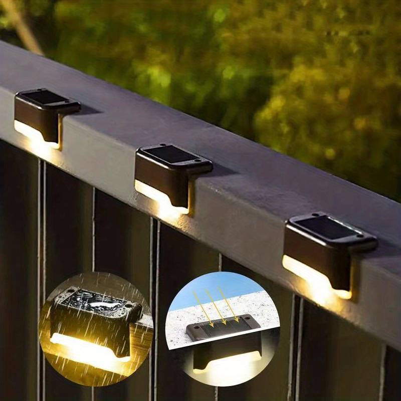 Waterproof Solar Wall Light – Outdoor Lighting for Garden, Yard, and Fence with Energy-Efficient LED