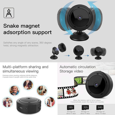 Mini WiFi Security Camera 1080p HD with Motion Detection – Wireless Home Security Camera for Baby and Pet Monitoring-4